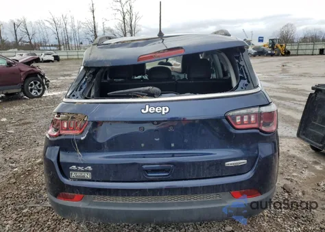 2018 Jeep Compass Latitude from USA, damaged, VIN 3C4NJDBB7JT262000